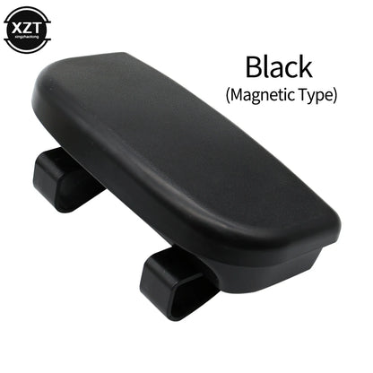 Car Glasses Box Storage Holder Sunglasses Case Glasses Holder Magnetic Car Sun Visor Glasses Car Accessories
