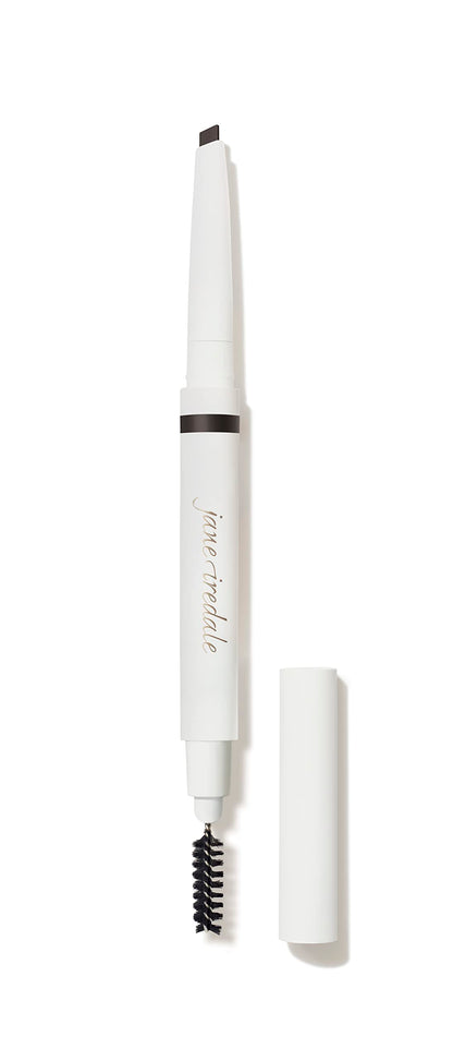 jane iredale PureBrow Shaping Pencil Retractable Pencil + Spoolie Expertly Outlines, Shapes, Fills, & Fluffs, Water-Resistant, Smudge-Proof Formula