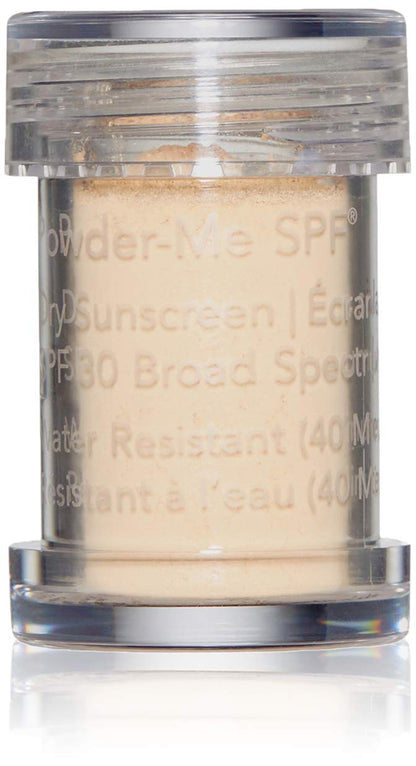 jane iredale Powder-Me SPF 30 Dry Sunscreen, Broad Spectrum Brush-On Physical Sun Protection for Face, Body, & Scalp, Refillable, Vegan, Cruelty-Free