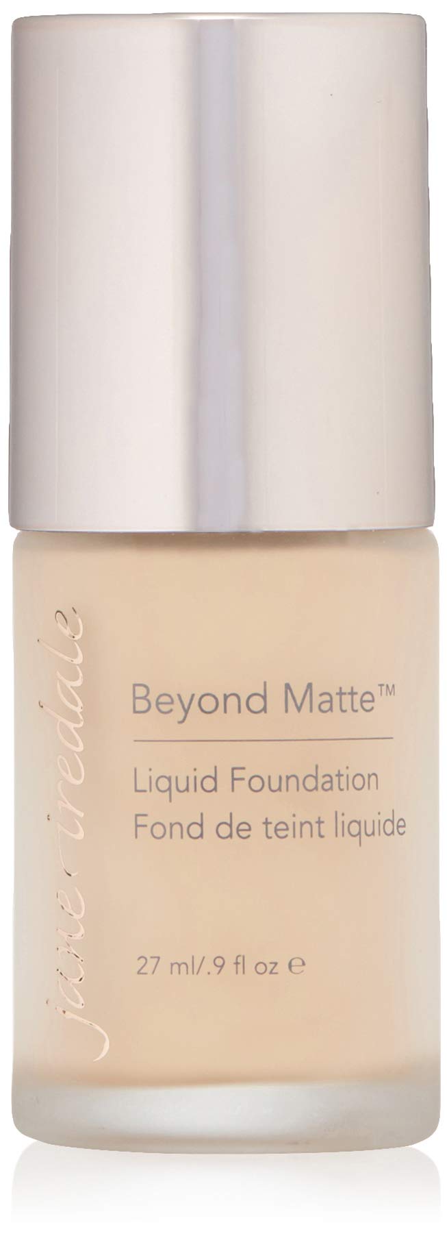 jane iredale Beyond Matte 3-in-1 Liquid Foundation Lightweight, Buildable Coverage with a Semi Matte Finish Vegan, Clean & Cruelty-Free Makeup