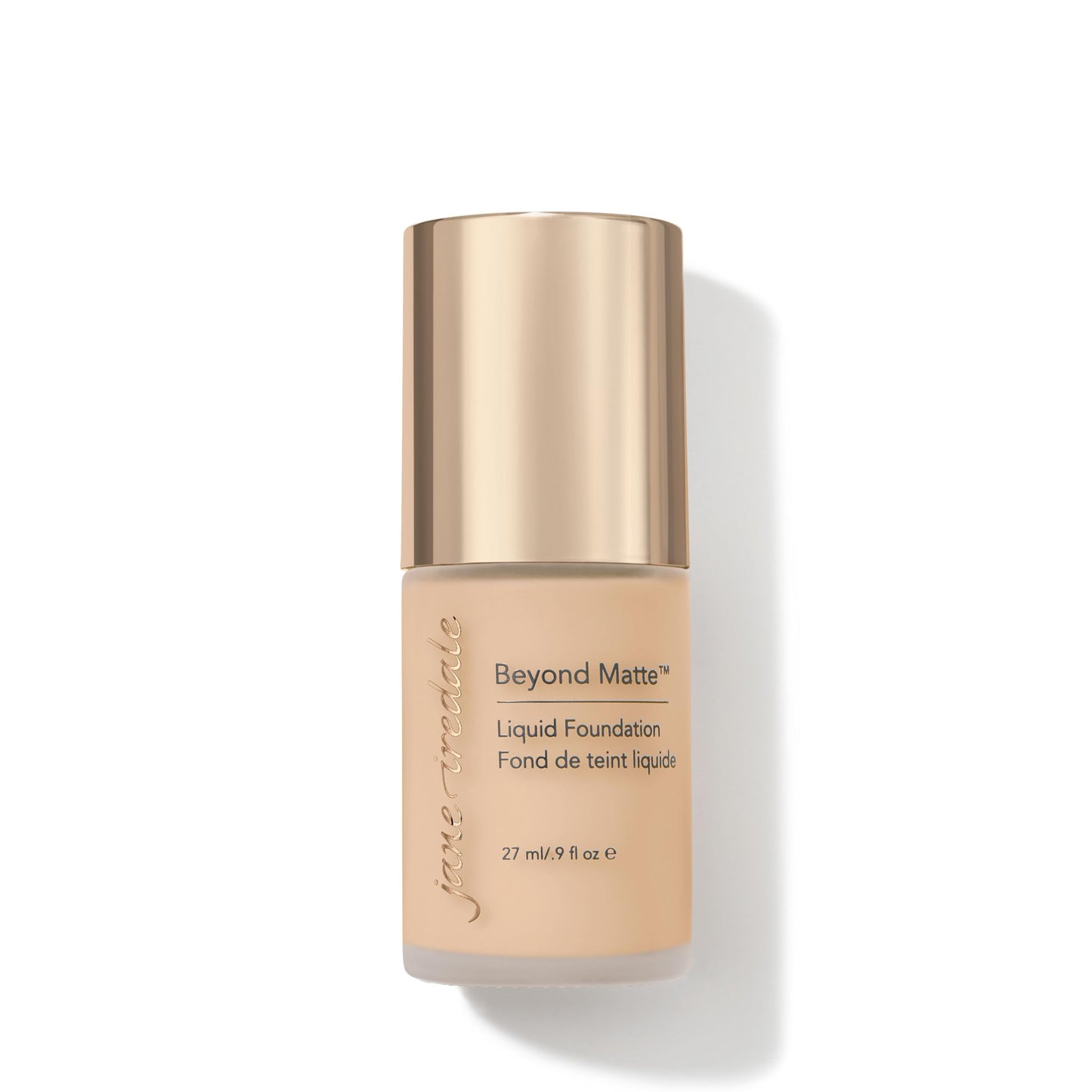 jane iredale Beyond Matte 3-in-1 Liquid Foundation Lightweight, Buildable Coverage with a Semi Matte Finish Vegan, Clean & Cruelty-Free Makeup