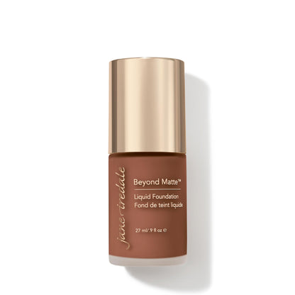 jane iredale Beyond Matte 3-in-1 Liquid Foundation Lightweight, Buildable Coverage with a Semi Matte Finish Vegan, Clean & Cruelty-Free Makeup