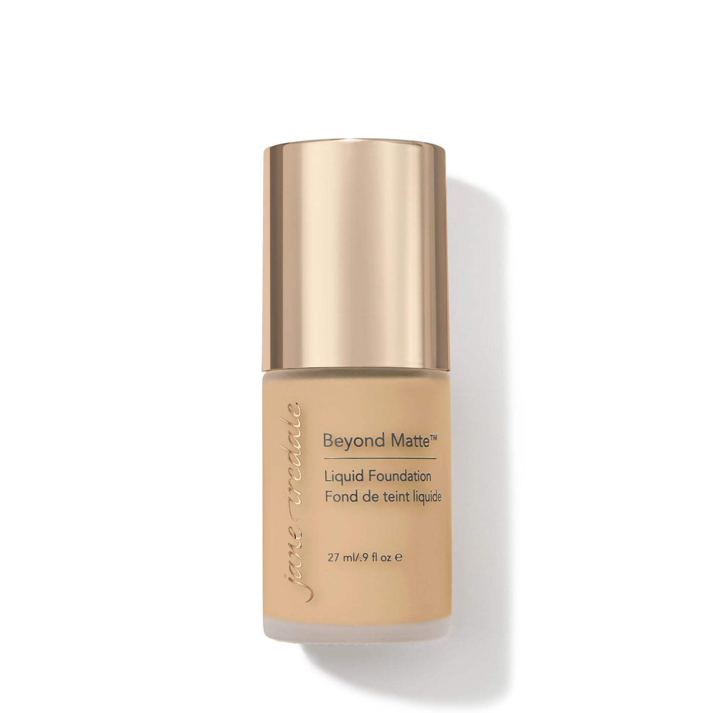 jane iredale Beyond Matte 3-in-1 Liquid Foundation Lightweight, Buildable Coverage with a Semi Matte Finish Vegan, Clean & Cruelty-Free Makeup
