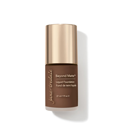 jane iredale Beyond Matte 3-in-1 Liquid Foundation Lightweight, Buildable Coverage with a Semi Matte Finish Vegan, Clean & Cruelty-Free Makeup