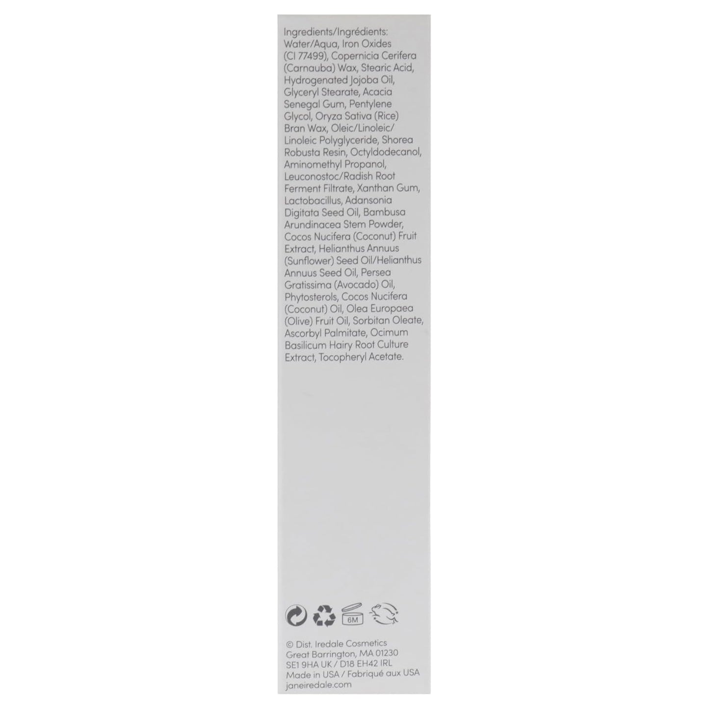jane iredale Beyond Lash Volumizing Mascara | Naturally Derived Formula Lengthens and Lifts Lashes | Weightless Coverage | Non-Clumping | Black Ink | 1 Count (Pack of 1)