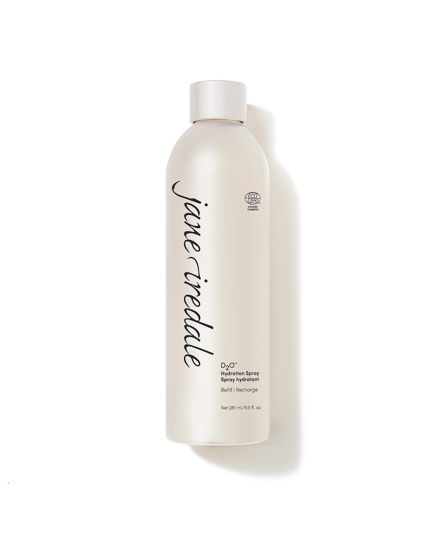 jane iredale D2O Hydration Spray, Natural Moisture-Locking Facial Mist Replenishes Dry Skin and Sets Makeup for a Natural Finish, Vegan, Gluten-Free