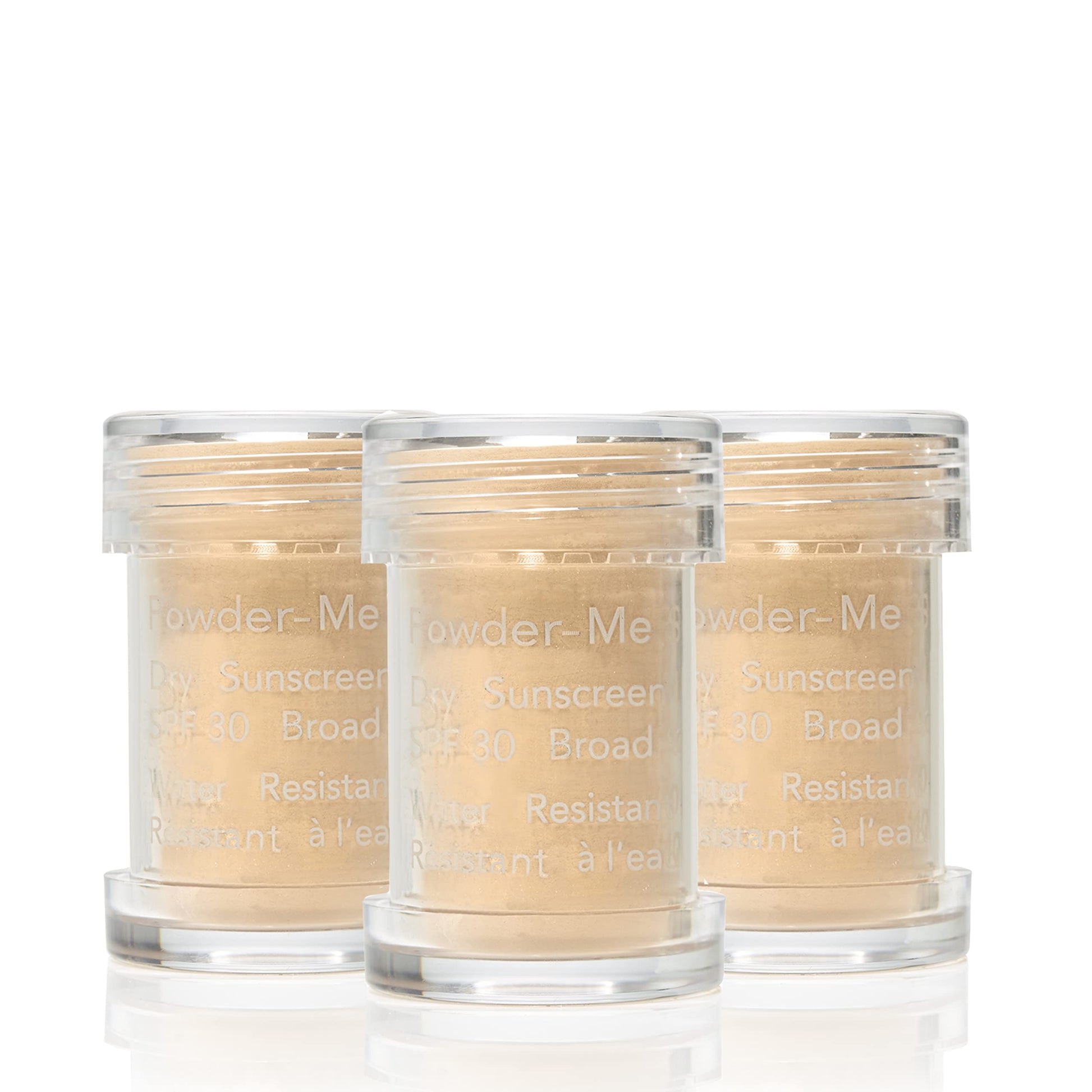 jane iredale Powder-Me SPF 30 Dry Sunscreen, Broad Spectrum Brush-On Physical Sun Protection for Face, Body, & Scalp, Refillable, Vegan, Cruelty-Free