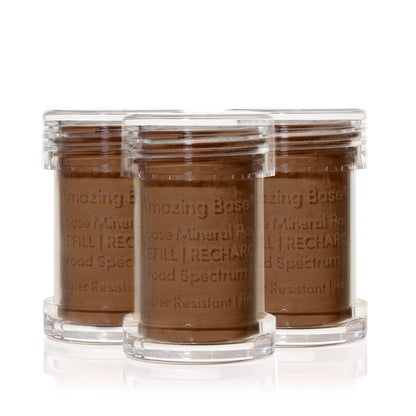 jane iredale Amazing Base Loose Mineral Powder, Luminous Foundation with SPF 20, Oil Free, Talc Free & Weightless, Vegan & Cruelty-Free Makeup