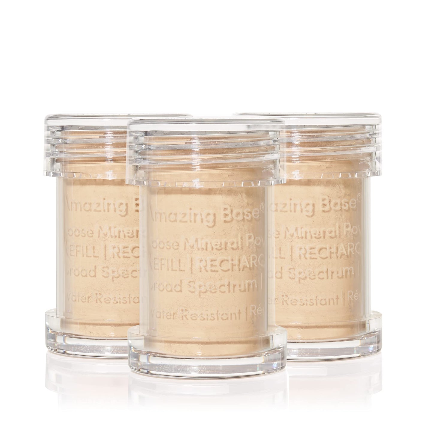 jane iredale Amazing Base Loose Mineral Powder, Luminous Foundation with SPF 20, Oil Free, Talc Free & Weightless, Vegan & Cruelty-Free Makeup