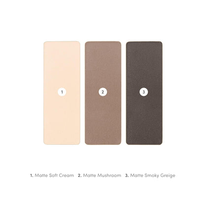 jane iredale PurePressed Eye Shadow Triple, Highly Pigmented Mineral Based Eye Color, Long Lasting & Crease Resistant Formula, Safe for Sensitive Eyes