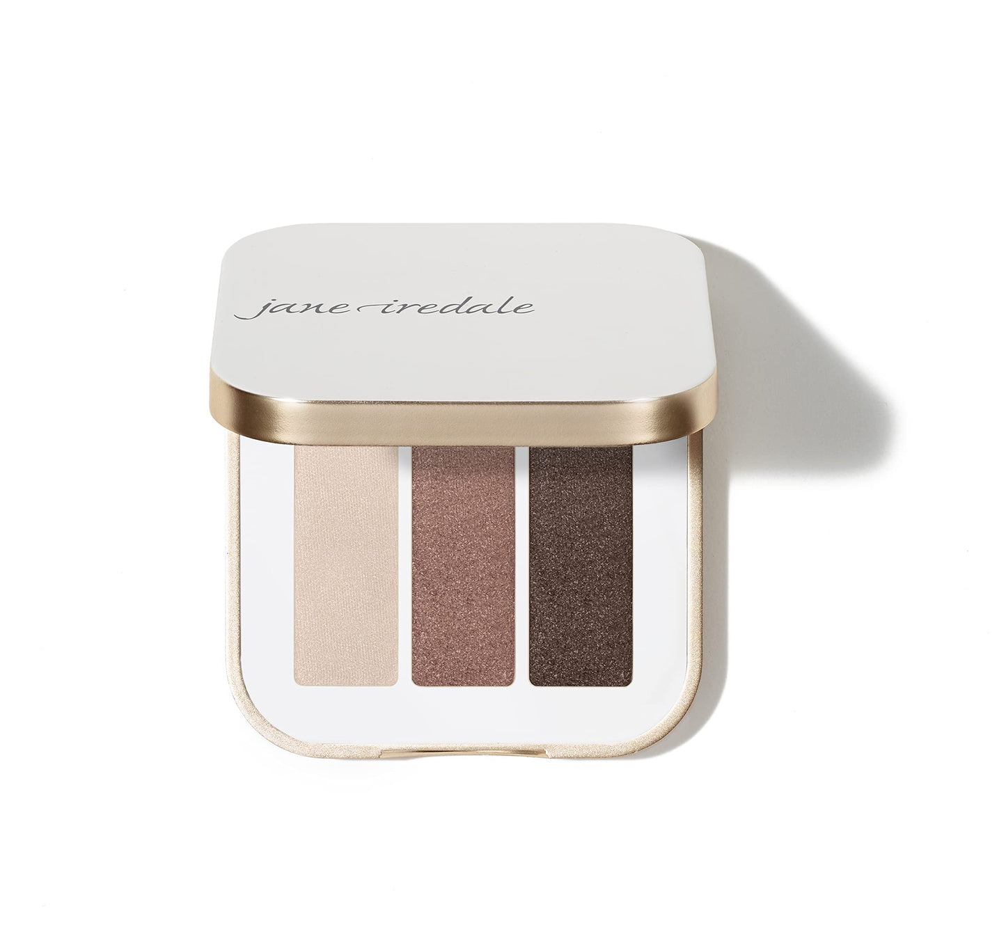 jane iredale PurePressed Eye Shadow Triple, Highly Pigmented Mineral Based Eye Color, Long Lasting & Crease Resistant Formula, Safe for Sensitive Eyes