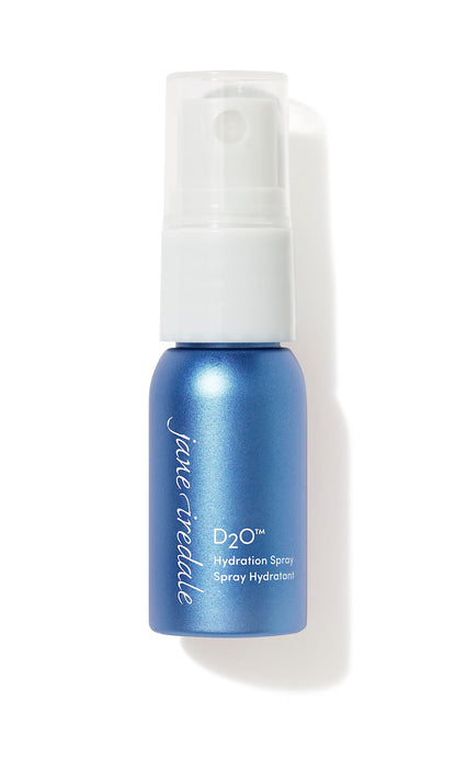 jane iredale D2O Hydration Spray, Natural Moisture-Locking Facial Mist Replenishes Dry Skin and Sets Makeup for a Natural Finish, Vegan, Gluten-Free