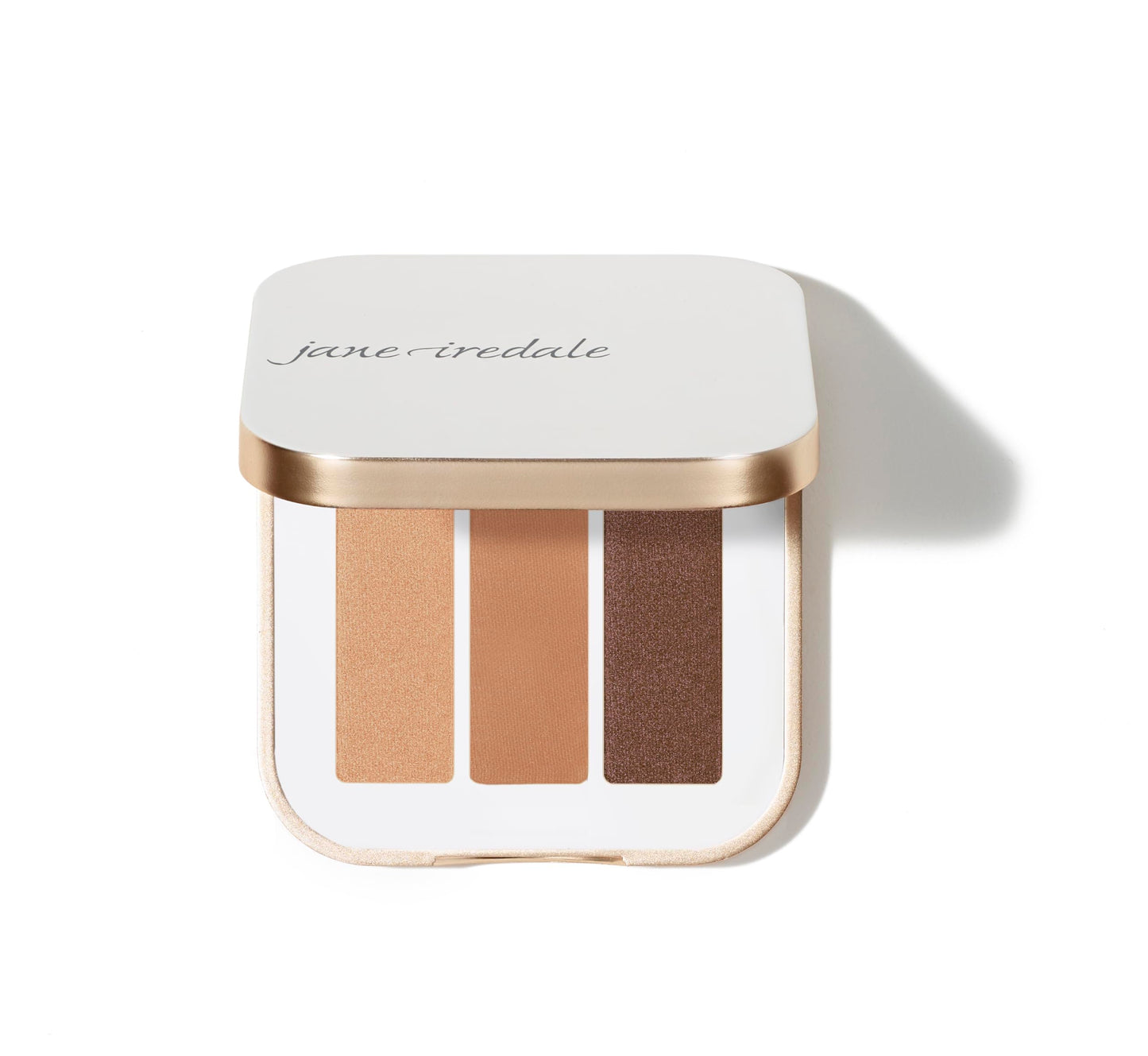 jane iredale PurePressed Eye Shadow Triple, Highly Pigmented Mineral Based Eye Color, Long Lasting & Crease Resistant Formula, Safe for Sensitive Eyes