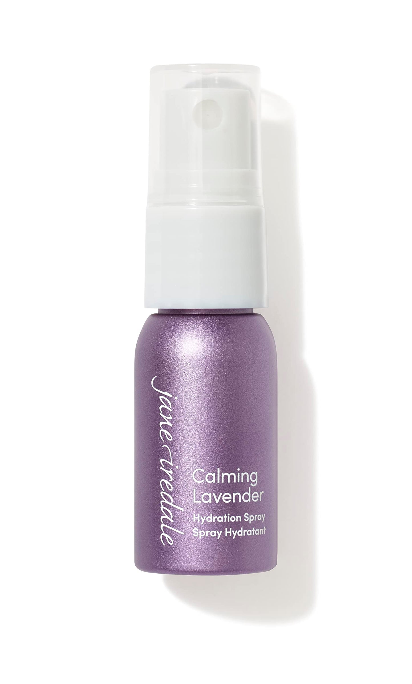 jane iredale Calming Lavender Hydration Spray, Natural Moisture-Locking Facial Mist Soothes Redness & Sets Makeup for a Natural Finish, Vegan, Gluten-Free