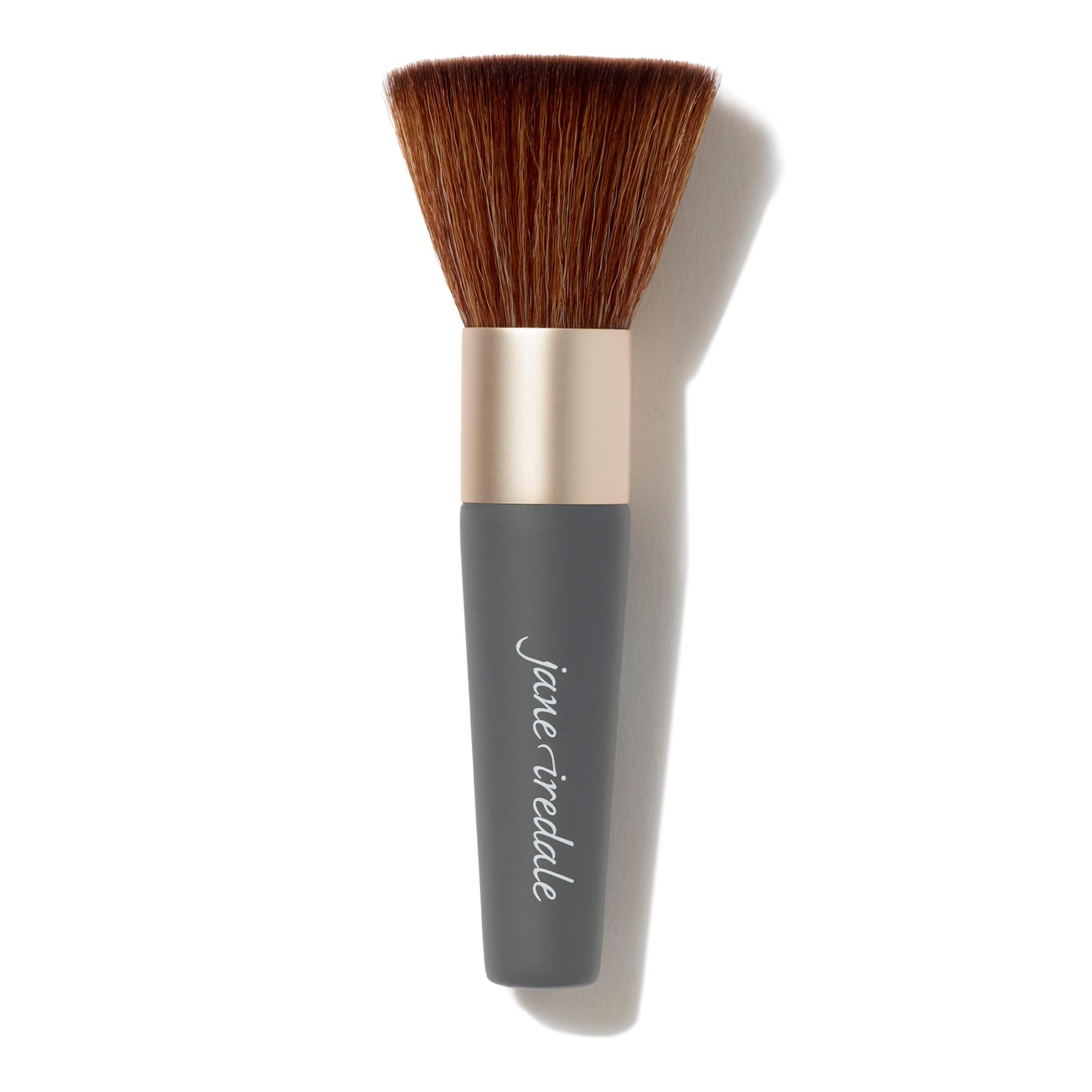 jane iredale The Handi Brush, Medium, Semi-Dense Complexion Brush for Controlled, Even Application of Powder Makeup, Vegan, Cruelty Free