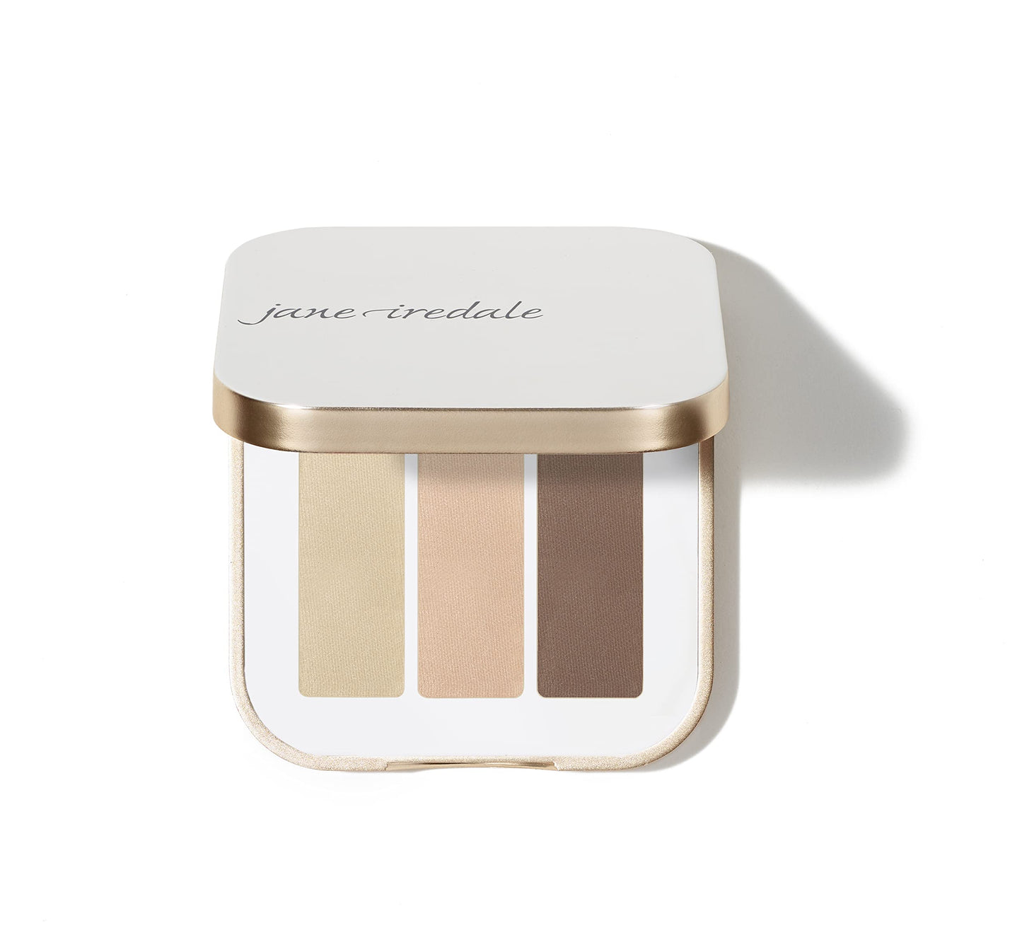 jane iredale PurePressed Eye Shadow Triple, Highly Pigmented Mineral Based Eye Color, Long Lasting & Crease Resistant Formula, Safe for Sensitive Eyes