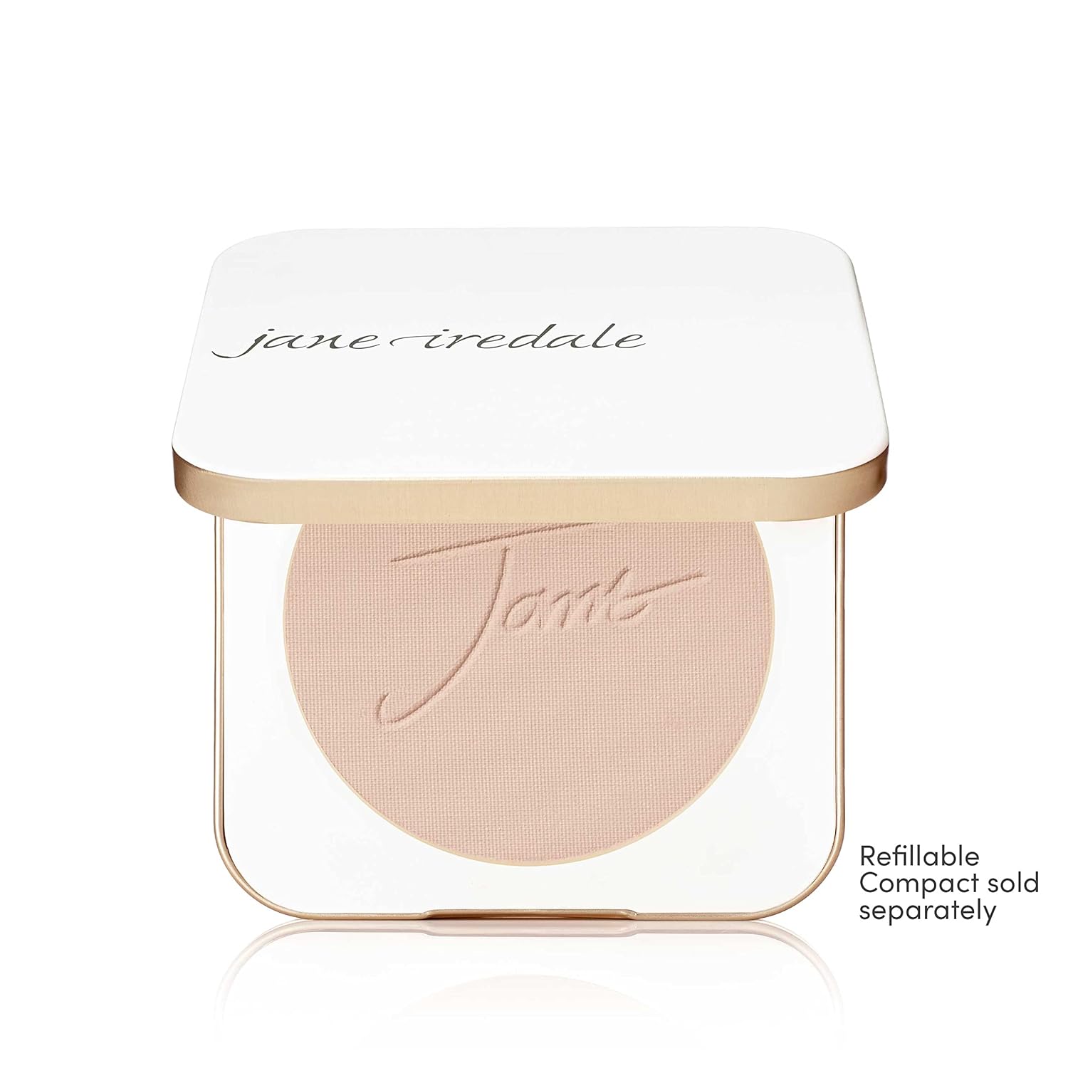 jane iredale PurePressed Base Mineral Foundation Refill or Refillable Compact Set| Semi Matte Pressed Powder with SPF | Talc Free, Vegan, Cruelty-Free