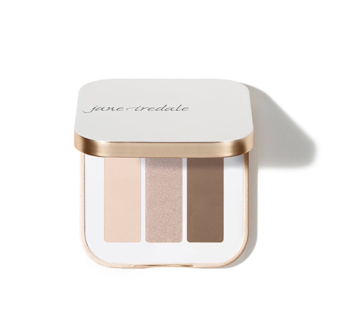 jane iredale PurePressed Eye Shadow Triple, Highly Pigmented Mineral Based Eye Color, Long Lasting & Crease Resistant Formula, Safe for Sensitive Eyes