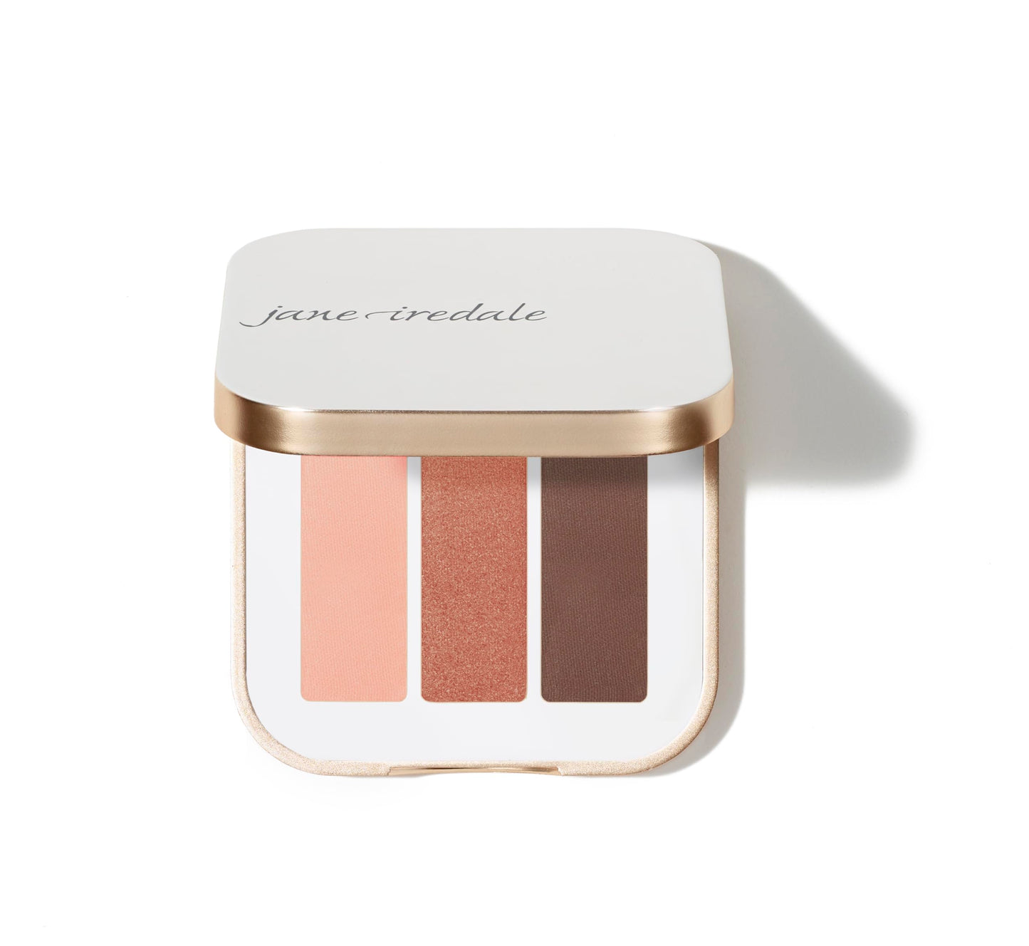 jane iredale PurePressed Eye Shadow Triple, Highly Pigmented Mineral Based Eye Color, Long Lasting & Crease Resistant Formula, Safe for Sensitive Eyes