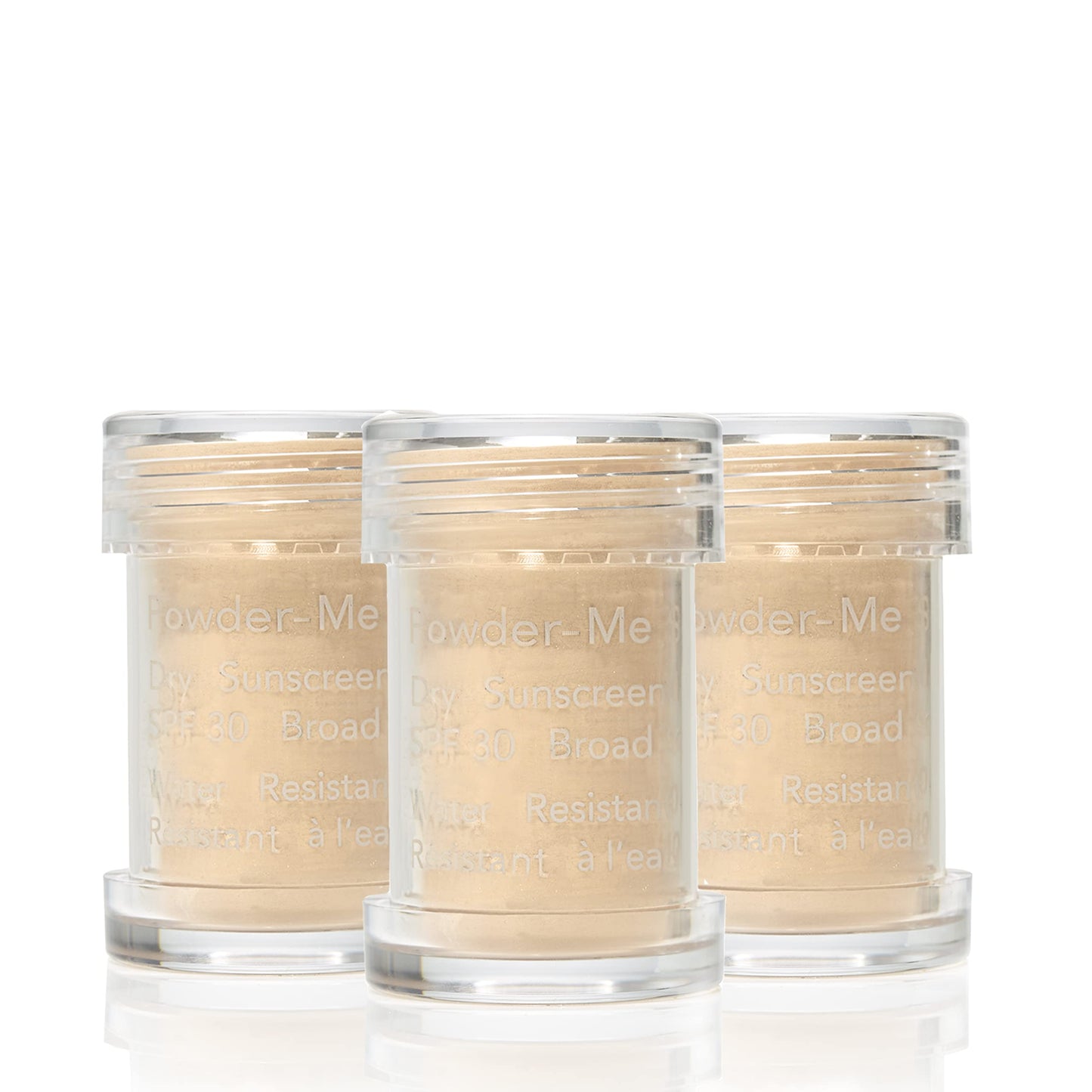 jane iredale Powder-Me SPF 30 Dry Sunscreen, Broad Spectrum Brush-On Physical Sun Protection for Face, Body, & Scalp, Refillable, Vegan, Cruelty-Free