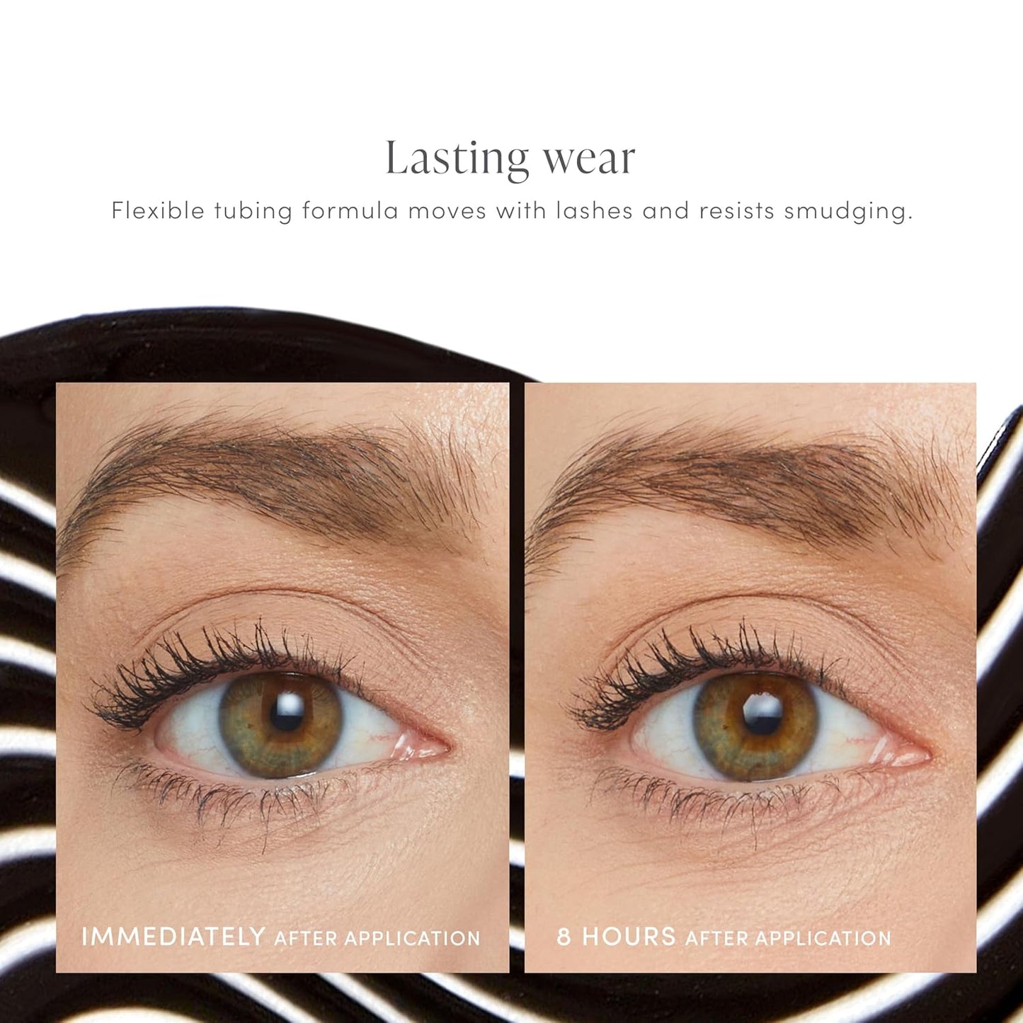 jane iredale Lash Fixation Length & Definition Tubing Mascara, Long-Wear, Smudge-Resistant Formula, Lifts, Curls, & Separates, Vegan, Cruelty-Free