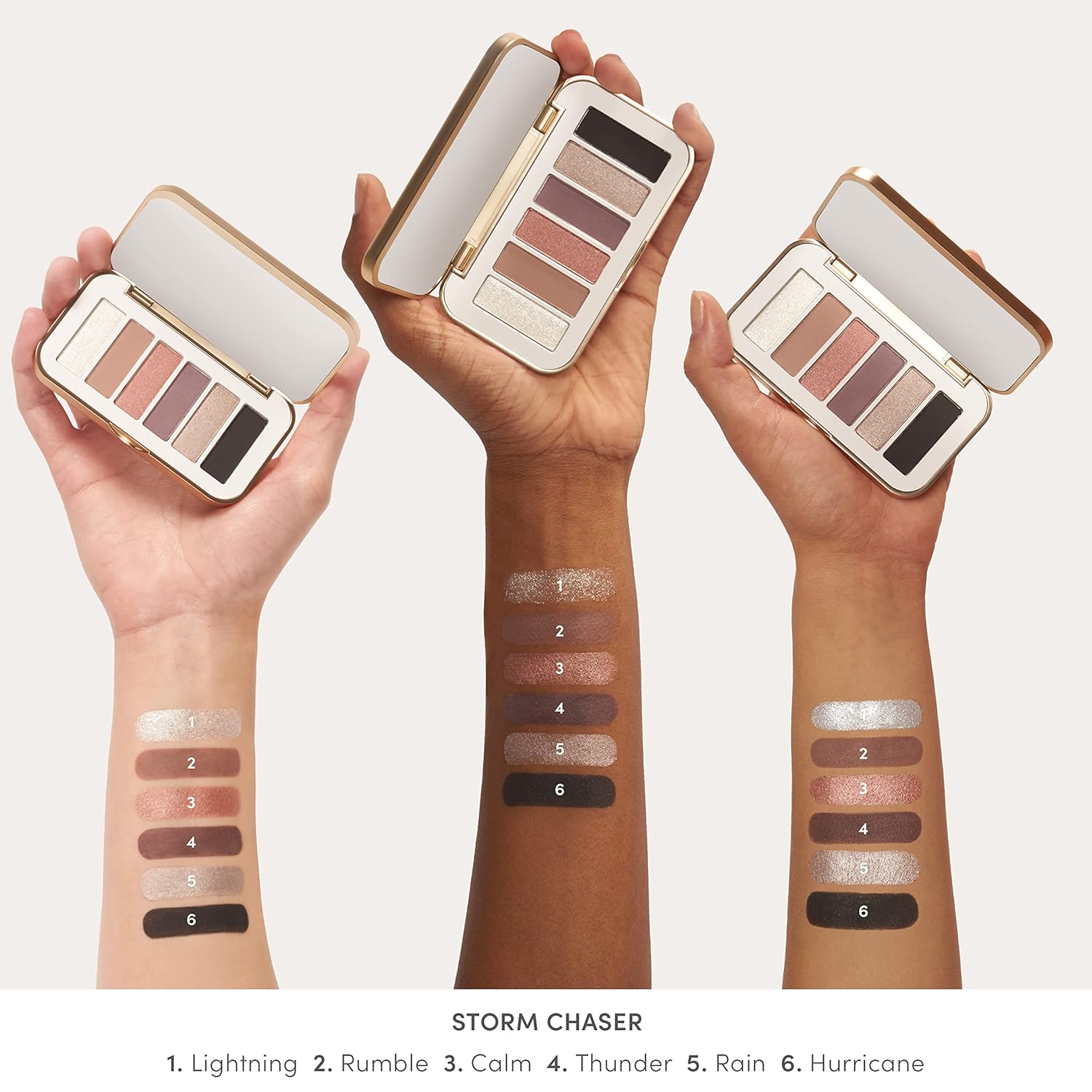 jane iredale PurePressed Eye Shadow Triple | Highly Pigmented Mineral Based Eye Shadow | Long Lasting & Crease Resistant Formula | Safe for Sensitive Eyes