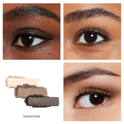 jane iredale PurePressed Eye Shadow Triple, Highly Pigmented Mineral Based Eye Color, Long Lasting & Crease Resistant Formula, Safe for Sensitive Eyes