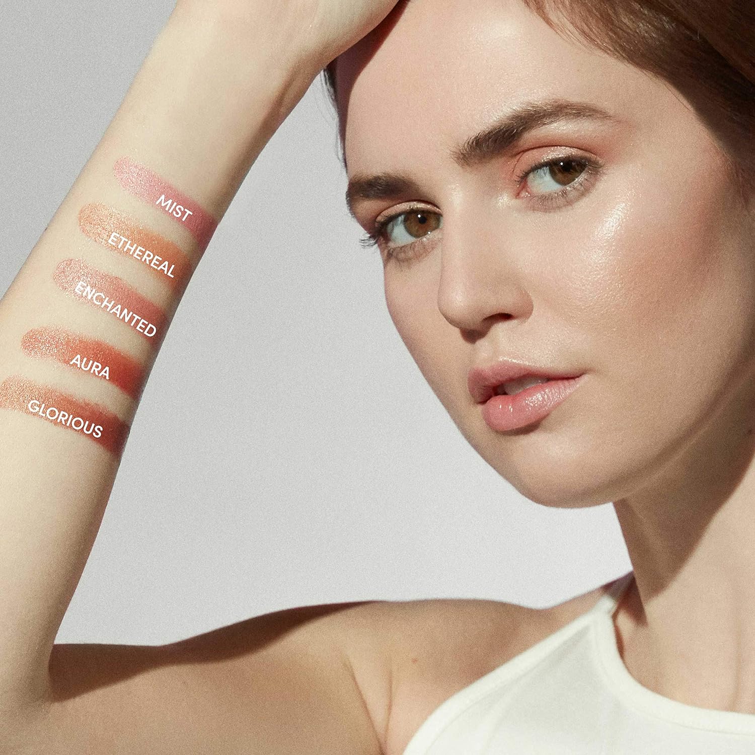 jane iredale Glow Time Blush Stick | Creamy Multitasking Makeup with Skin Nourishing Ingredients | Non-Comedogenic, Vegan & Cruelty-Free | 5 Shades