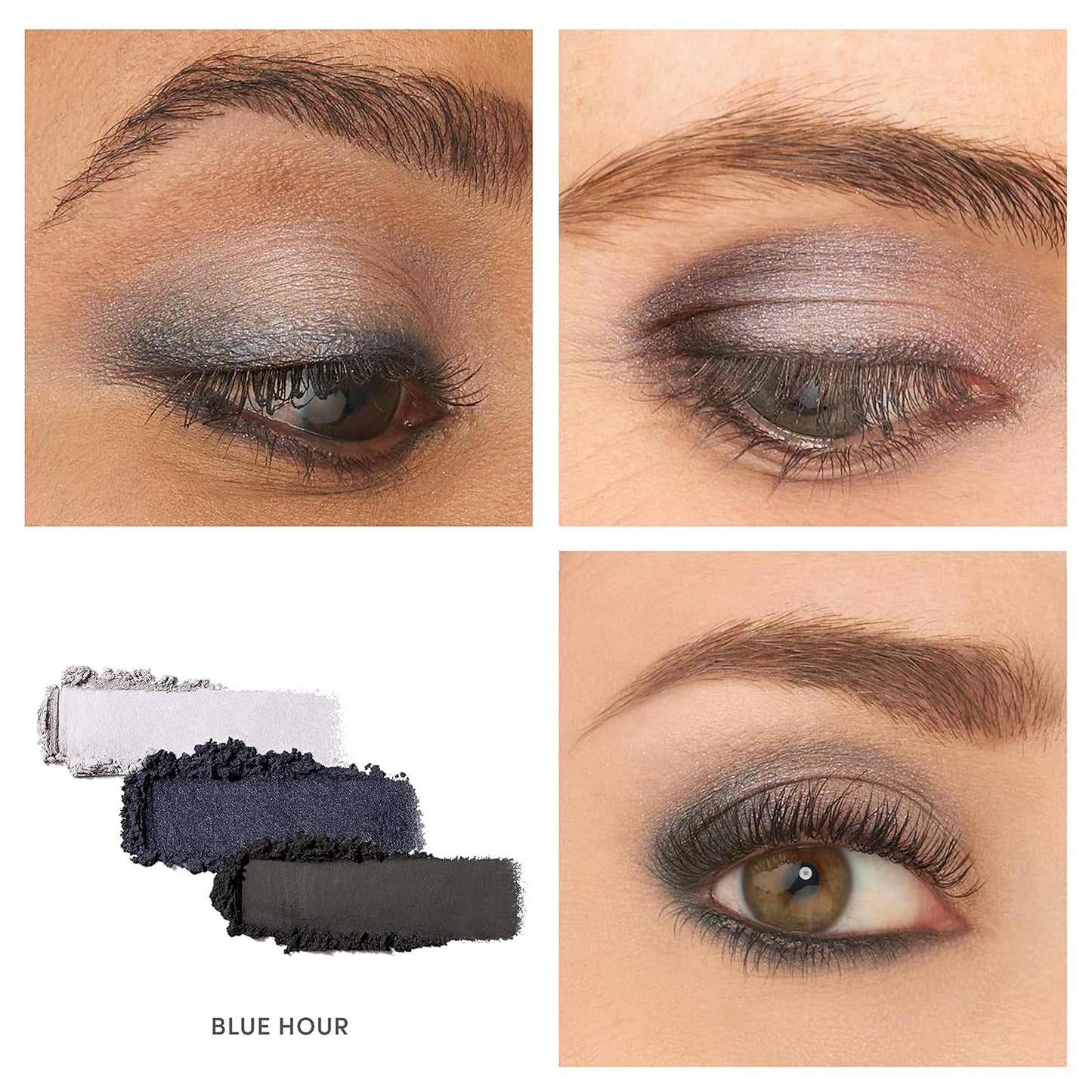 jane iredale PurePressed Eye Shadow Triple, Highly Pigmented Mineral Based Eye Color, Long Lasting & Crease Resistant Formula, Safe for Sensitive Eyes