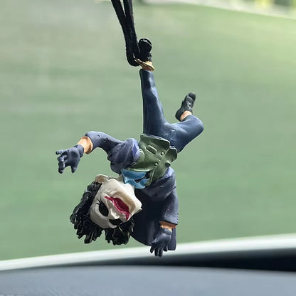 Clown Pendant Car Accessories Rear View Mirror Clown Pendant Car Accessories Creative Interior Pendant Accessories