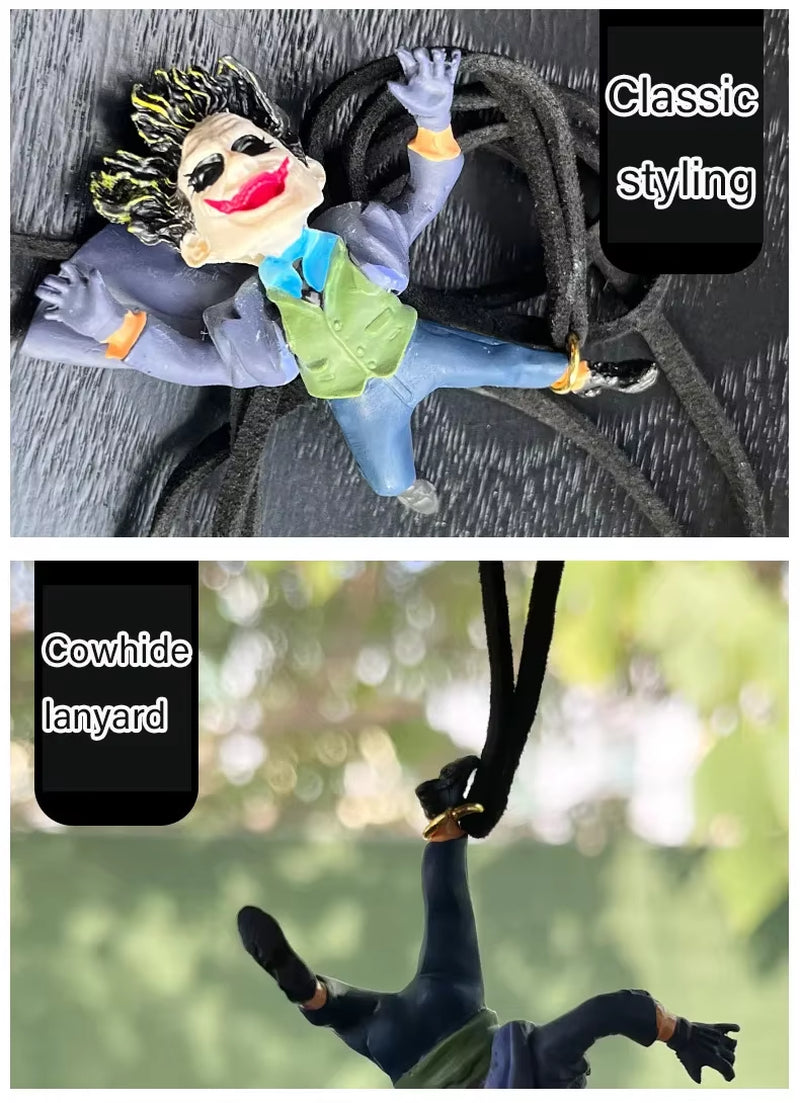 Clown Pendant Car Accessories Rear View Mirror Clown Pendant Car Accessories Creative Interior Pendant Accessories